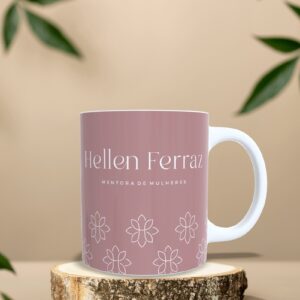 Caneca Ceramica 325ml Branca Tradicional